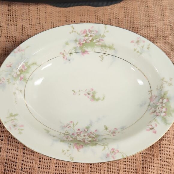 Theodore Haviland Apple Blossom Vegtable Serving Bowl - Picture 2 of 5